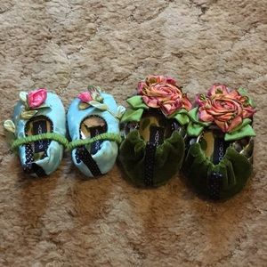 Nwot girls slippers. One baby one toddler
